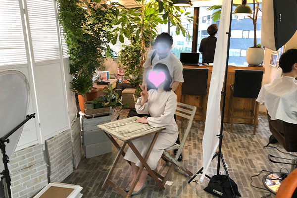 結婚相談所 東京 渋谷 20代 女性 プロフィール写真撮影d