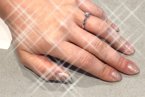 結婚相談所 東京 渋谷 20代 女性 成婚者　婚約指輪